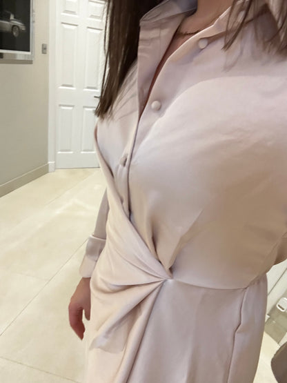 Mabel Nude Pink Dress