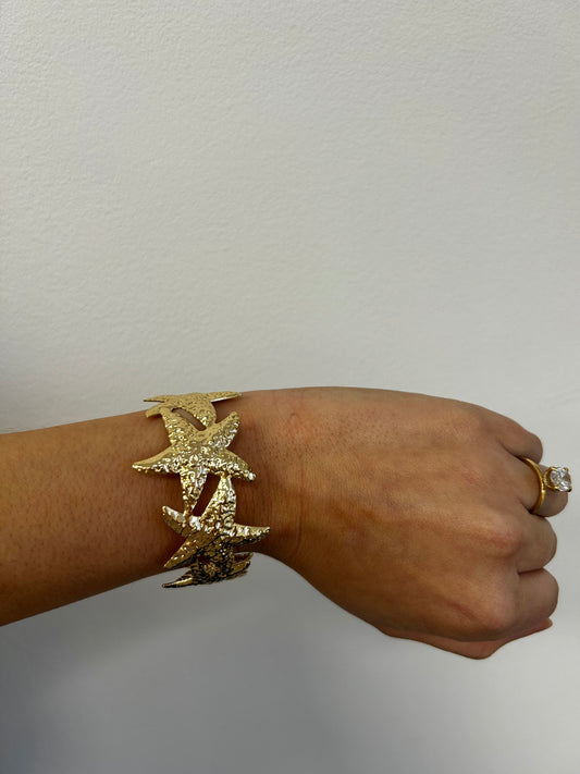 Starfish Cuff Bracelet