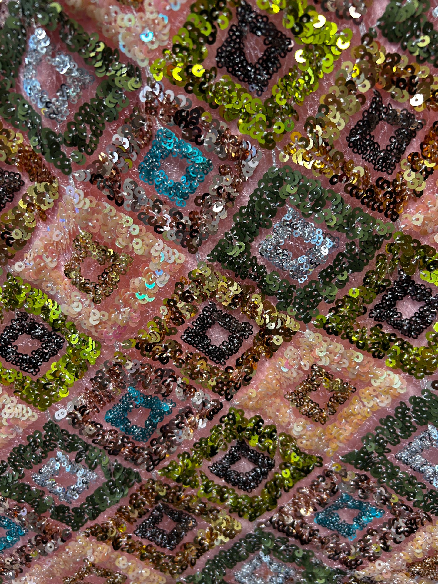 Capri Sequin Skirt Pink