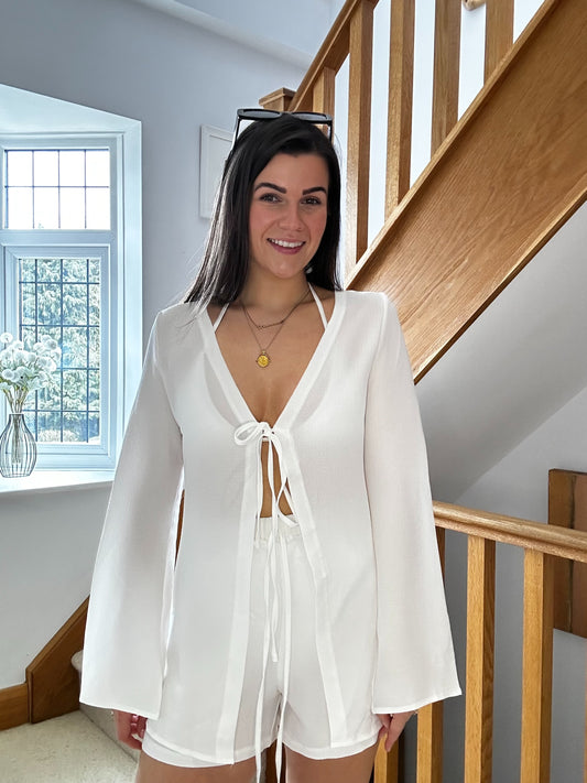 Georgia White Beach Co-Ord