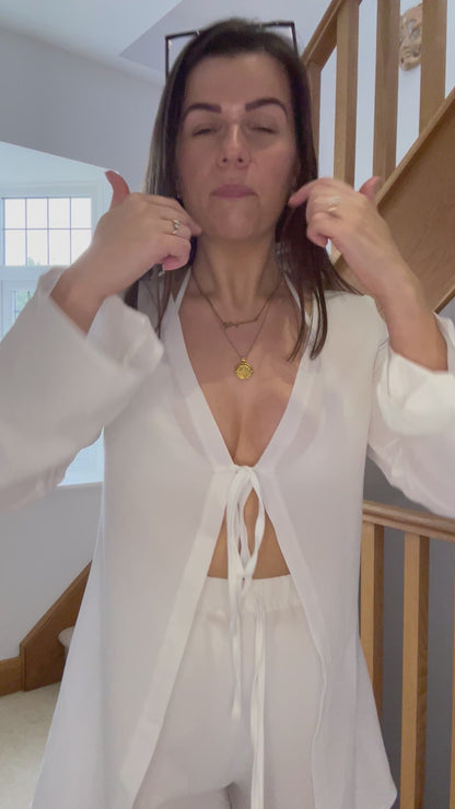 Georgia White Beach Co-Ord